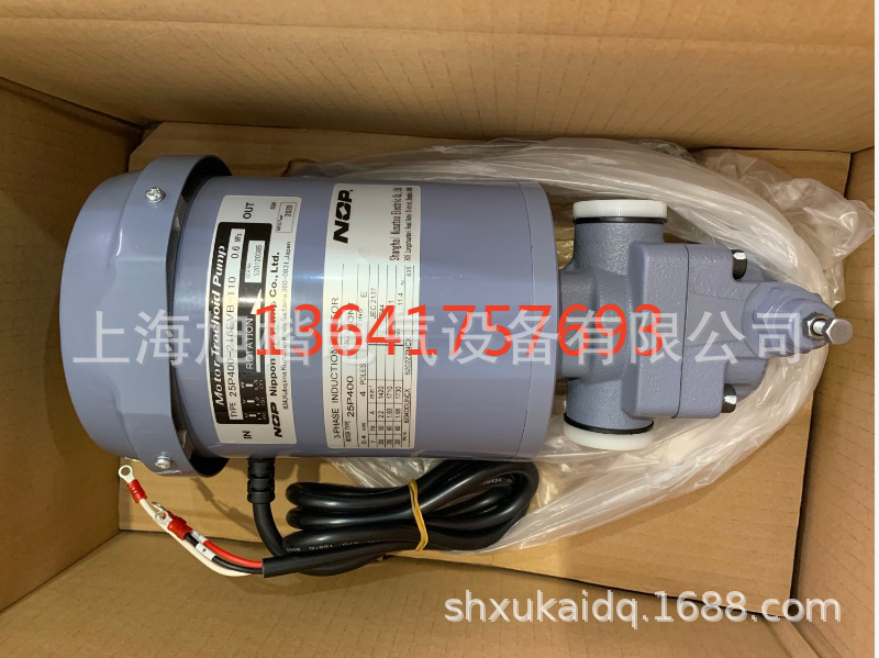 Nippon Oil Pump电机25P400C-216EVB NOP电机泵组