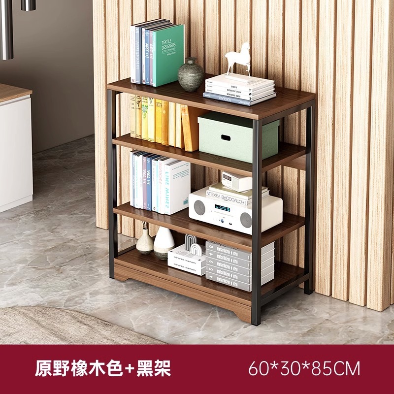 Simple estantería piso multi-capa estante hogar estantería pared almacenamiento multifuncional móvil sundries organizador estante