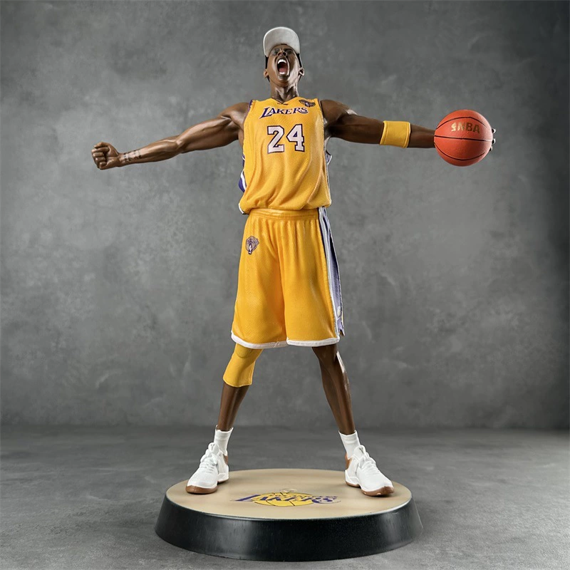 Кукла-фигура баскетболиста Кобе Брайнта Black Mamba побеждает ревущего Kobe, коробочная, аниме-украшение, оптовая продажа