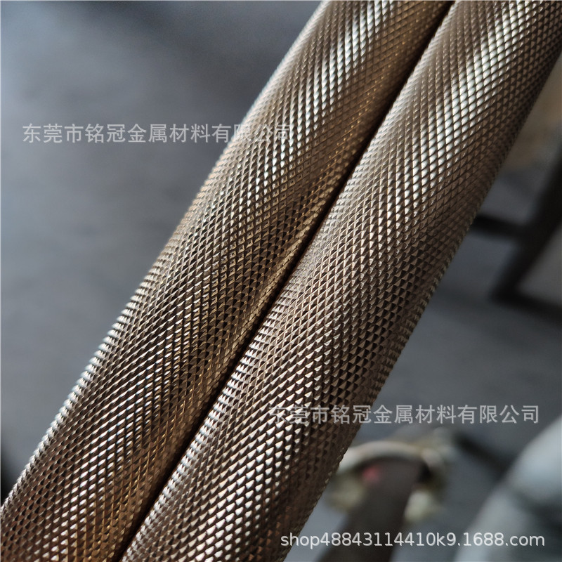 H59黄铜管纹网滚花管H65黄铜管直纹拉花管钻石纹路防滑装饰黄铜管