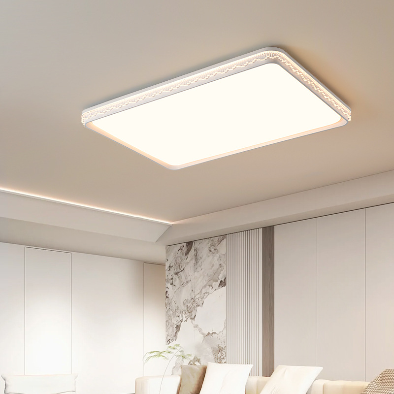 [Seleccionado cuidadosamente] Lámpara de techo de sala de estar de mediana edad, nueva lámpara de dormitorio de estilo chino, luz de protección ocular de espectro completo creativa retro para la habitación de los niños