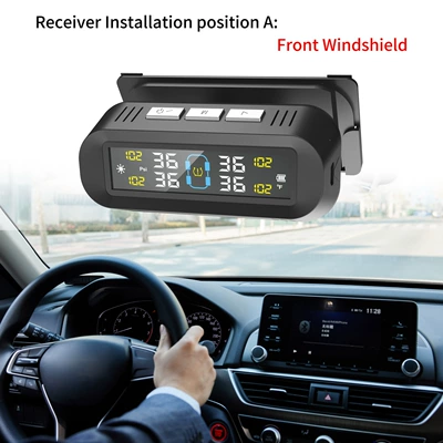 T13 Hidden Glass-Mounted High-Precision Tire pressure monitoring system