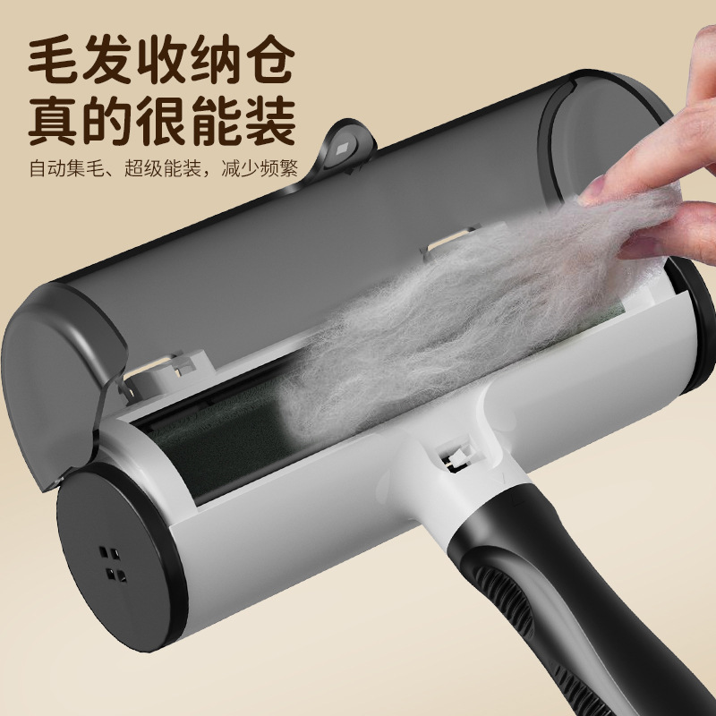 Nuevo engrosado y duradero rodillo doméstico cepillo depilación absorbedor de pelo pegajoso rodillo cepillo de pelo pegajoso ropa depilación de pelo limpio