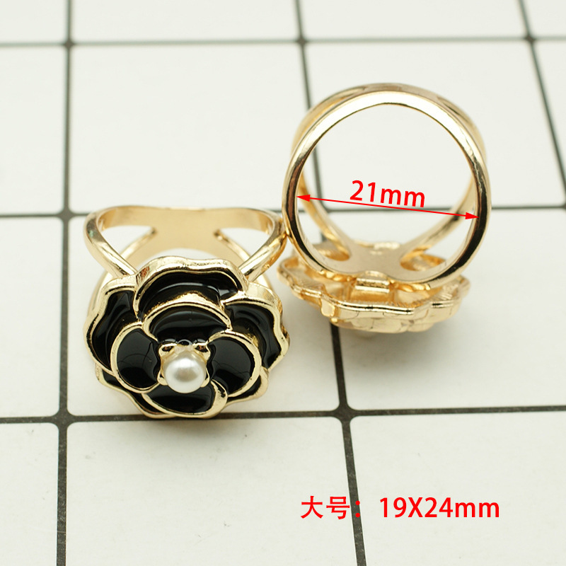 Corea del Sur bufandas multifuncionales perlas de alta calidad moda nueva camellia bufandas decorativas bufandas correa de cabello fija