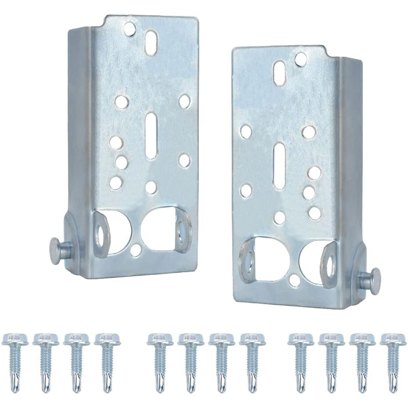 厂家车库门底部升降支架适用于 7/16 英寸杆滚柱左右带螺栓-1加工