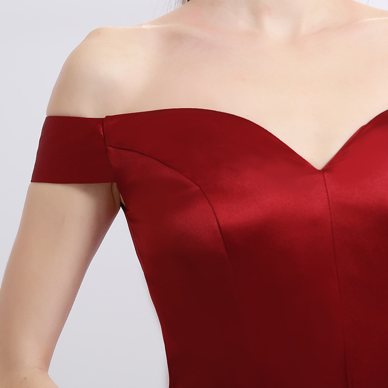 Comercio exterior Amazon AliExpress deseo de las mujeres vestido de noche vestido de novia noche simple vestido de noche largo