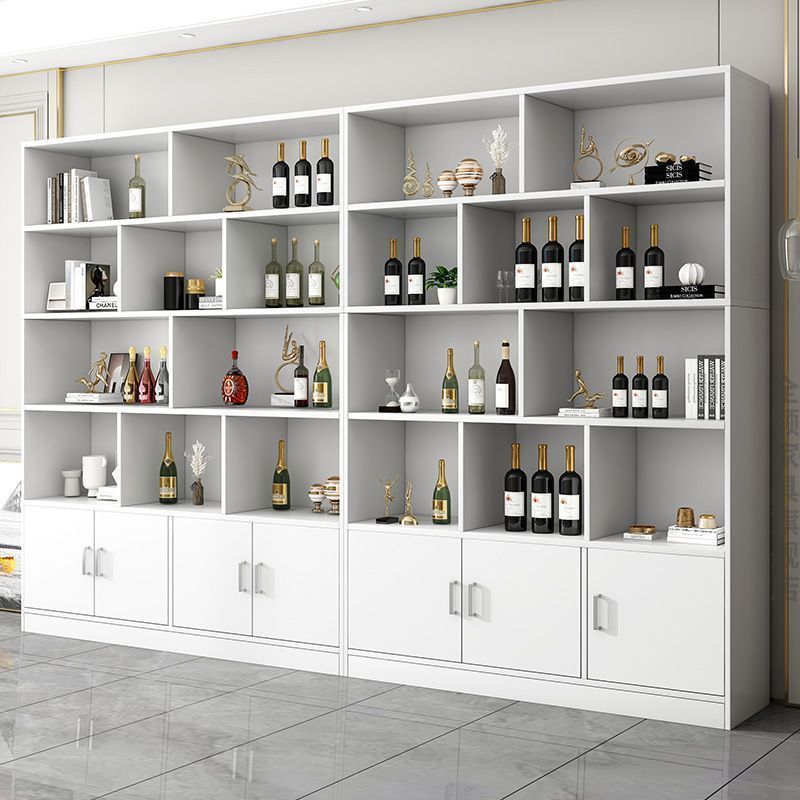 Wine Cabinet Living Room Household Floor-Standing Multi-Layer Red Wine Display Cabinet Product Display Cabinet Tea Cabinet Storage Storage Cabinet Wine Rack
