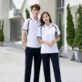 夏季短袖翻领时尚校服