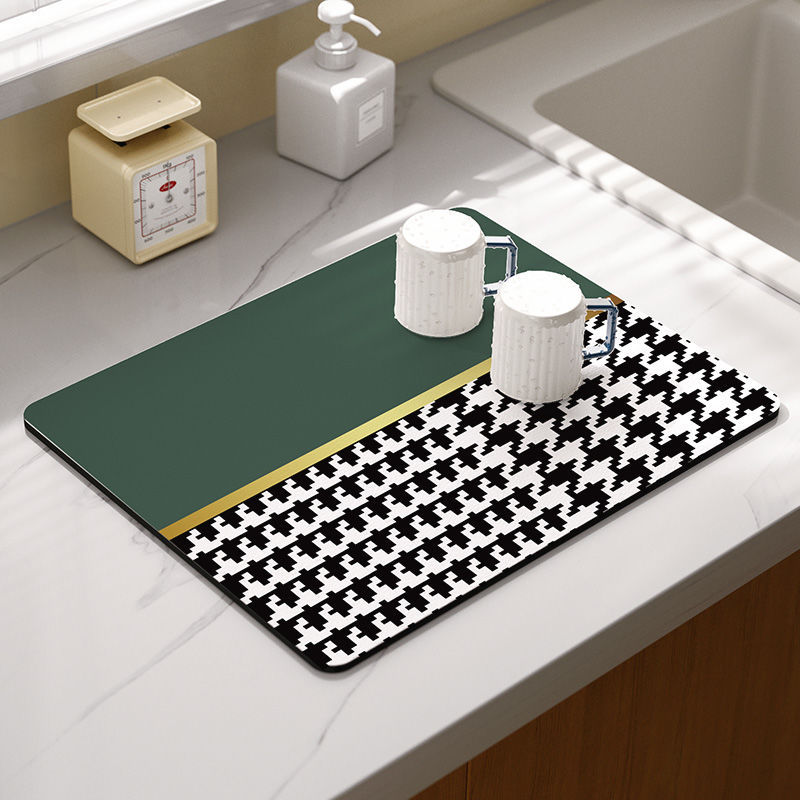 배수 매트-천 새 A-녹색