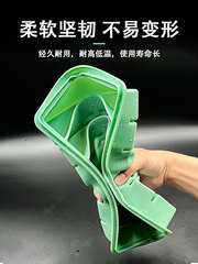 9WOR長方形硅膠冰格長條冰塊模具商用家用帶蓋大塊自製製冰盒威士