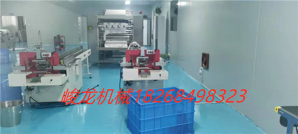 Automatic high speed folding wet wipes
