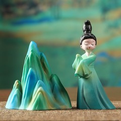 色が変わるティーペット、文化的で創造的なペンホルダー、ビューティー・ジャングル、クラシックな玄関デスク、ティーテーブル、ギフトティーセット、アクセサリー、ティーテーブル
