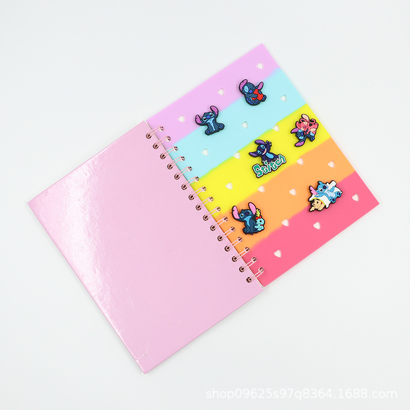 Cross-border DIY silicona Stie Zi cuaderno de mano de alto valor facial creativo tendencia cuaderno lindo simple descompresión cuaderno