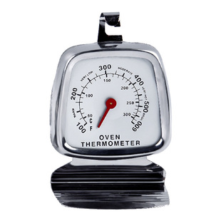 High Precision Metal Shell Easy Read Scale Kitchen Barbecue Bimetal Thermometer