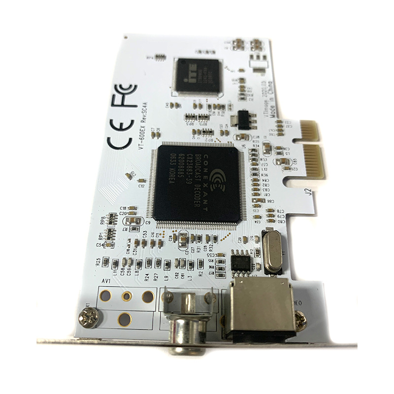 E Zhou PCI-ElAV tarjeta de captura PCIE a AV monitoreo médico HD Tarjeta de captura de vídeo CX23881 chip