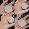 Maxfine diamond highlights wet powder delicate powder fine flask, starfish highlights, non -flying powder pearl light eye shadow