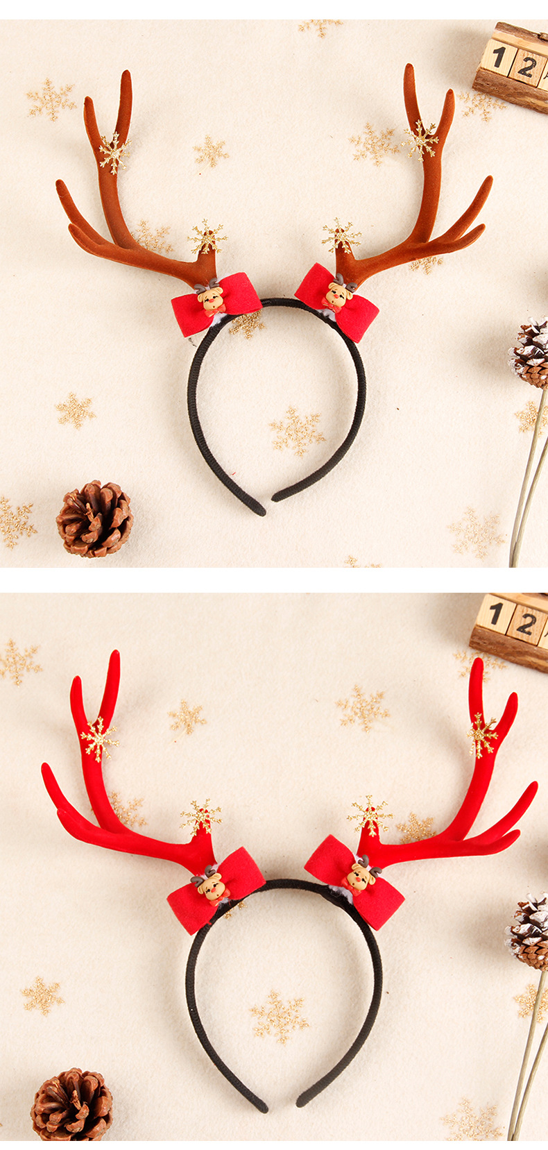 圣诞大鹿角发箍_06