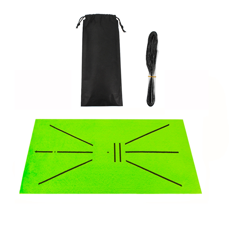 Golf Swing Mat interior y exterior Swing golpear Mat golpear pista de contacto detección Mat