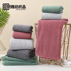 コーラルベルベット小麦耳バスタオル家庭用吸水速乾バスタオル増粘バスタオルソフト大人バスタオル