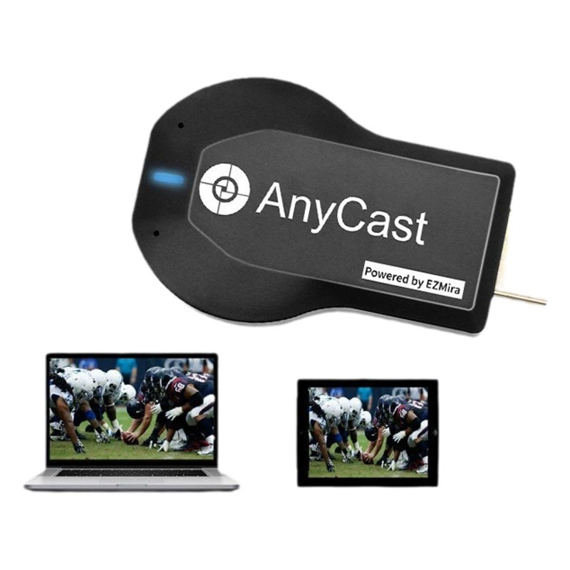 Беспроводной проектор экрана для мобильных телефонов Mirascreen, устройство для дублирования экрана по Wi-Fi, проигрыватель M2Plus, AnyCast.