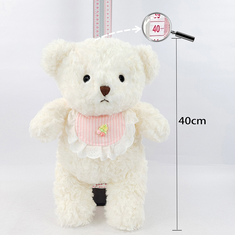 Muñeca de oso de peluche Juguete de peluche al por mayor Muñeca de trapo Prensa Muñeca de oso Regalo de cumpleaños grande Boda transfronteriza