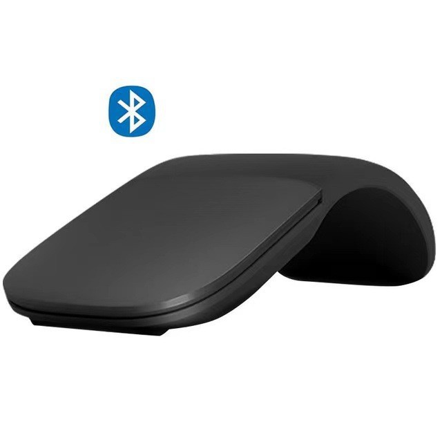 Fábrica al por mayor Silent Touch II Soft plegable inalámbrico Bluetooth mouse táctil ARC computadora teléfono móvil universal