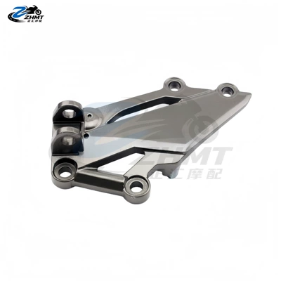 bracket, Brake caliper cover - titanium-colored-front-footrest-bracket-right