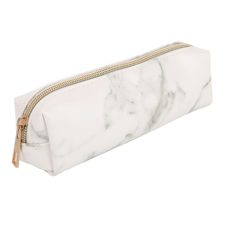 Marble school pencil case for students, Korean style, Birthday gift 5