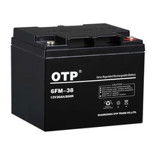 OTP蓄电池6FM-38 12V38AH阀控式铅酸电池 直流屏储能UPS电源专用