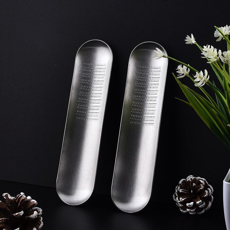 Stainless Steel Ginger Grinder Garlic Grinder Ginger Grinder Spoon Ginger Grinder Household Grinding Ginger Garlic Grinder