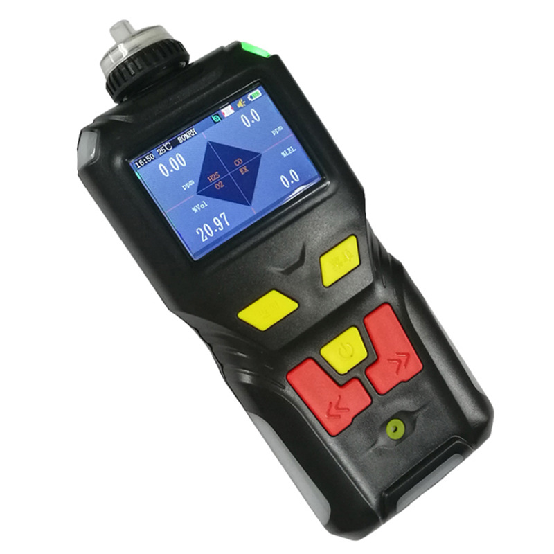 氨气 氧气 二氧化碳检测仪便携式三合一气体浓度探测仪