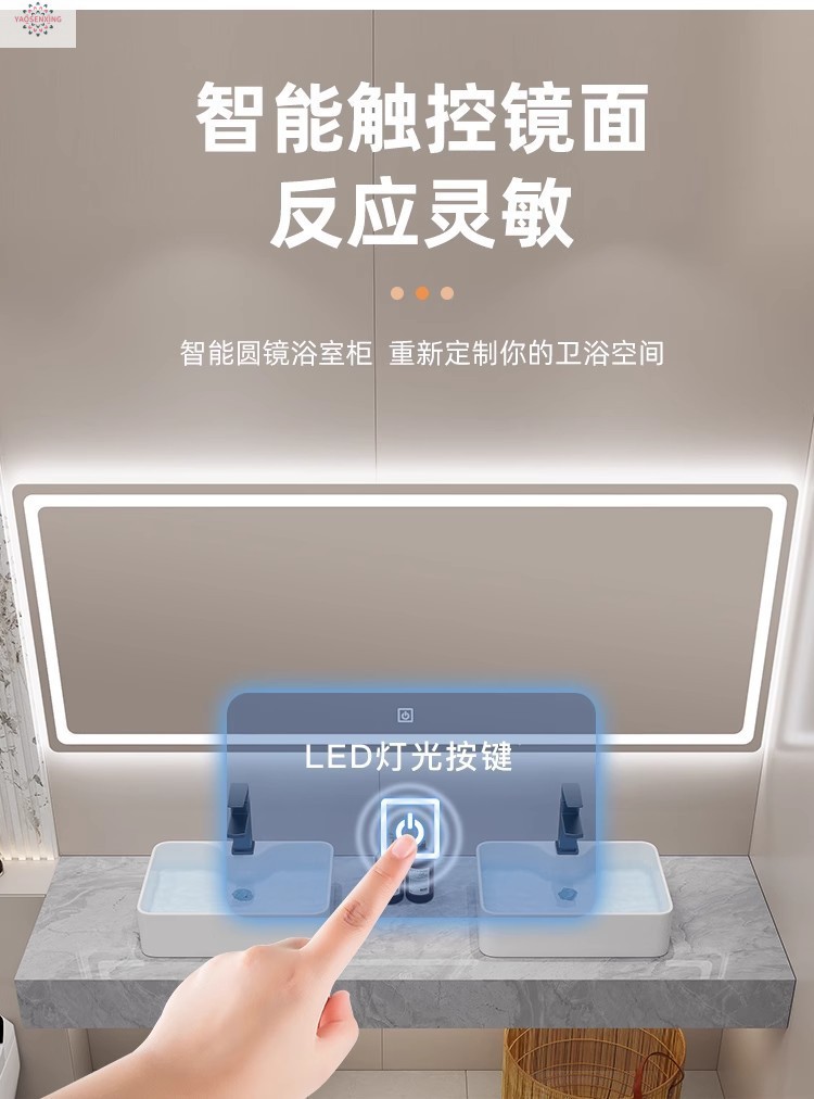 Modern marble countertop double basin hotel public bathroom bathroom cabinet combination bathroom washbasin simple undefined