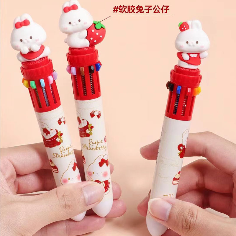 12 bolígrafo creativo 12 colores multifunción bolígrafo de color estudiantes bolígrafo multicolor bolígrafo atómico NaYou