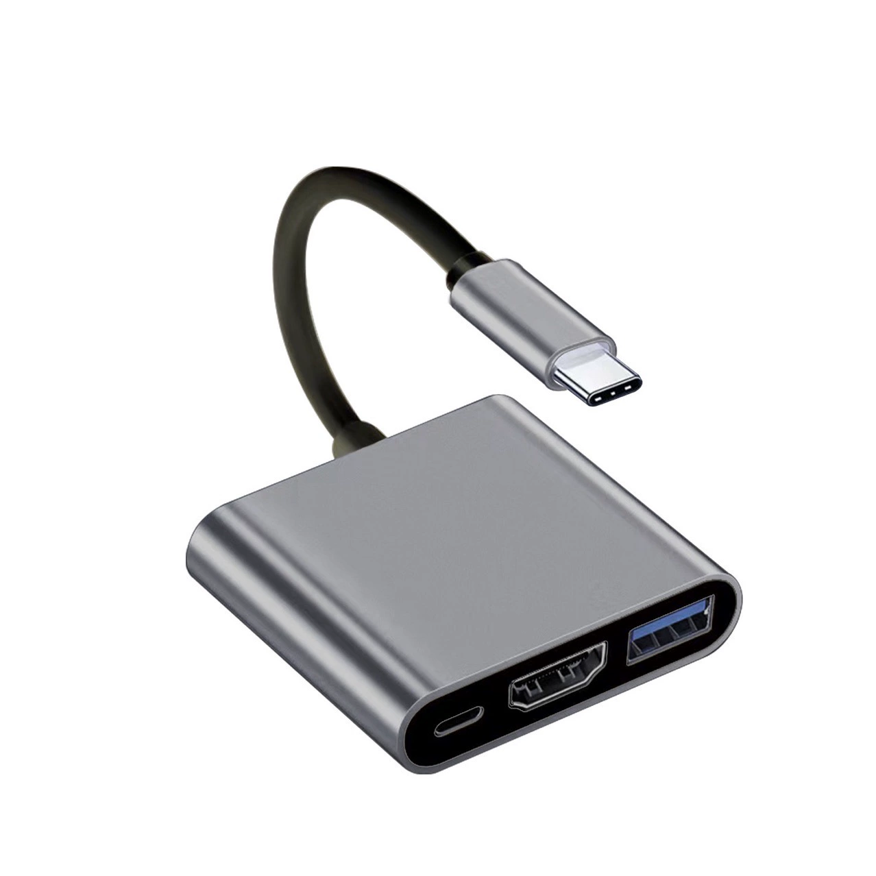 Expansion dock Type-C extended HDMI laptop mobile phone screen USB semiper rotor multi-function interface