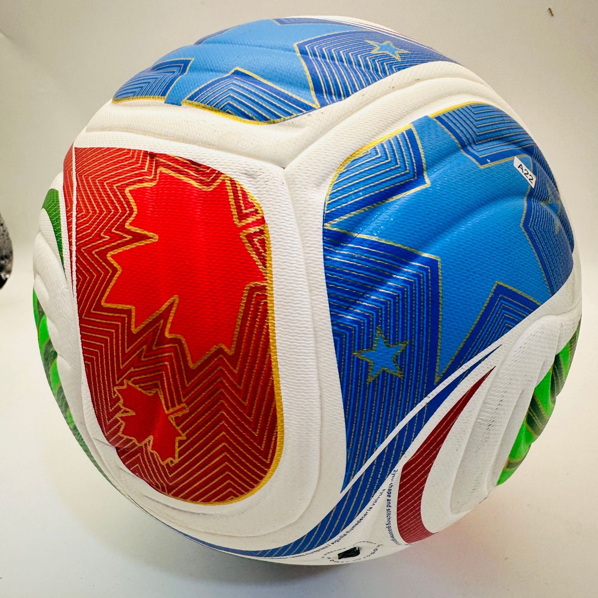 2026 Copa del Mundo de fútbol de Estados Unidos, Canadá, México, número 5, 4 piezas de piel PU de fútbol de diamante de 32 piezas de explosión transfronteriza