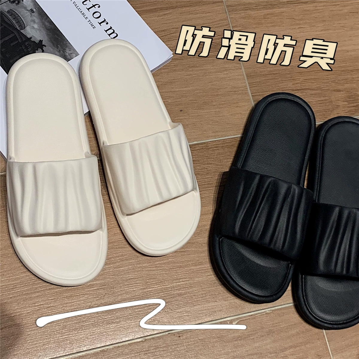 2022 женские летние домашние тапочки, домашняя ванная комната, модные мягкие тапочки 5389ZZXM