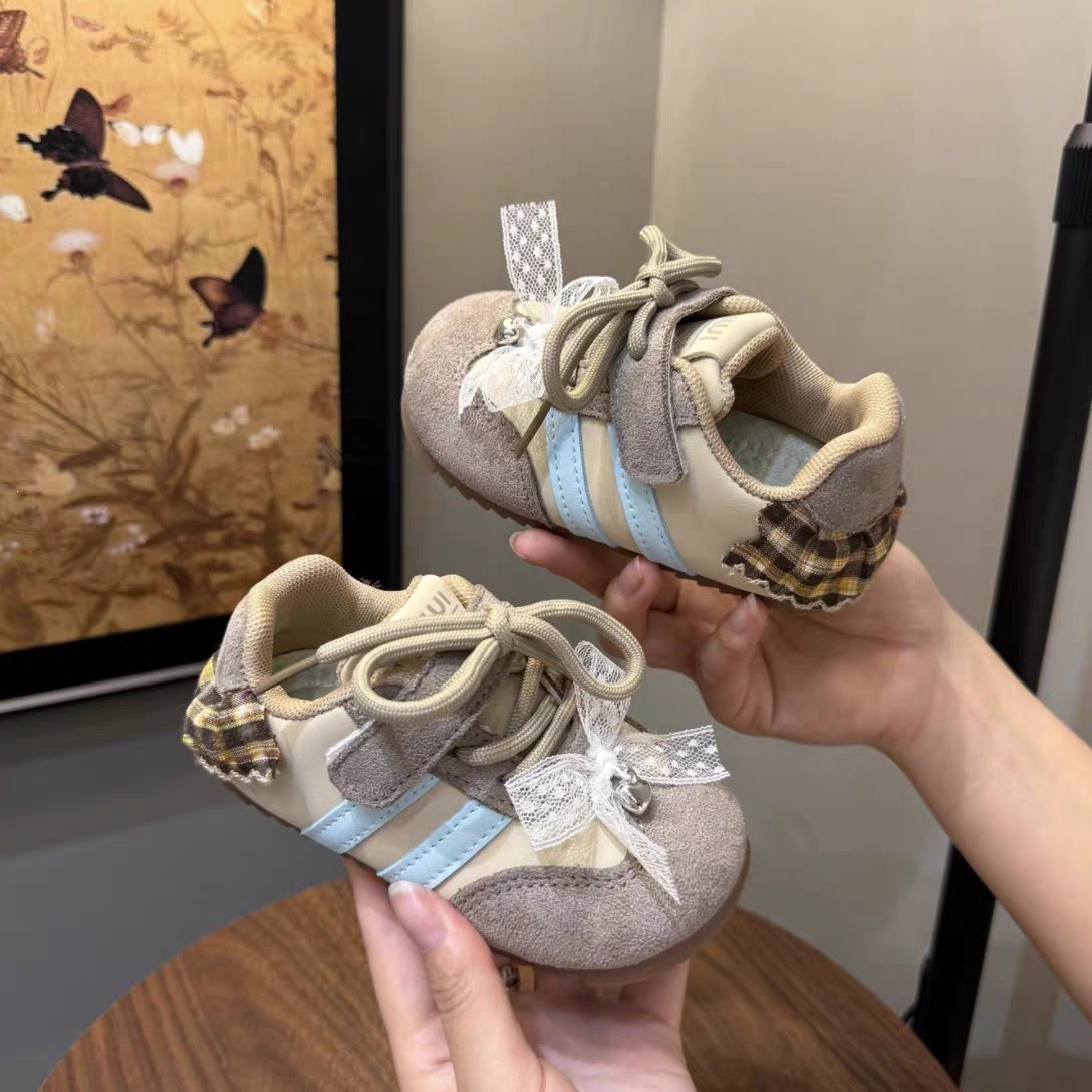 Baskets filles style coréen chaussures de sport pour enfant_voghion.com