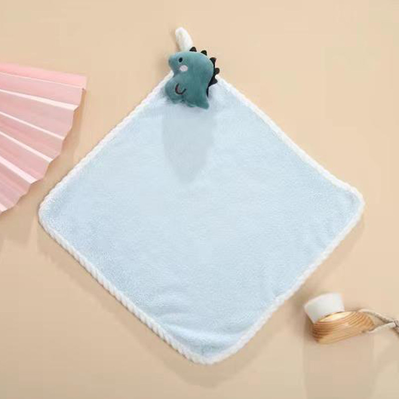 サンゴのぬいぐるみの星の手拭きは台所のトイレの子供の手拭きの柔らかい吸水の雑巾をかけることができます。|undefined