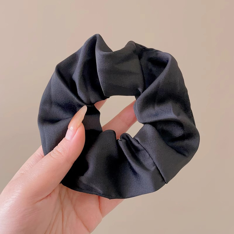 Lazo para el cabello de intestino grueso de encaje de alta calidad de Corea del Sur, flor para la cabeza duradera de todo fósforo, banda de goma de alta elasticidad, bufanda cuadrada, cuerda para el cabello