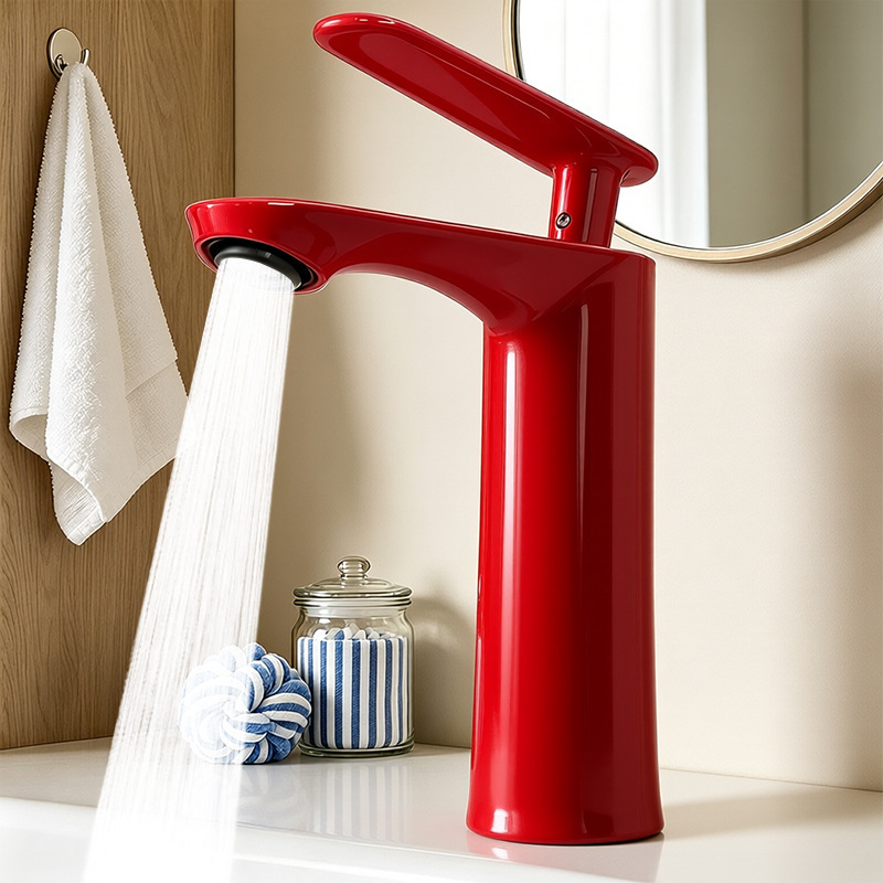 Washbasin faucet, hot and cold alloy, single hole, for bathroom, toilet, washbasin, sink, universal faucet Washbasin faucet, hot and cold alloy, single hole, for bathroom, toilet, washbasin, sink, universal faucet