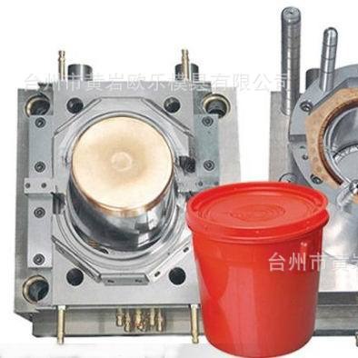 塑l料模具厂专业生产日用品模具塑料桶模具食品桶模具开发注塑