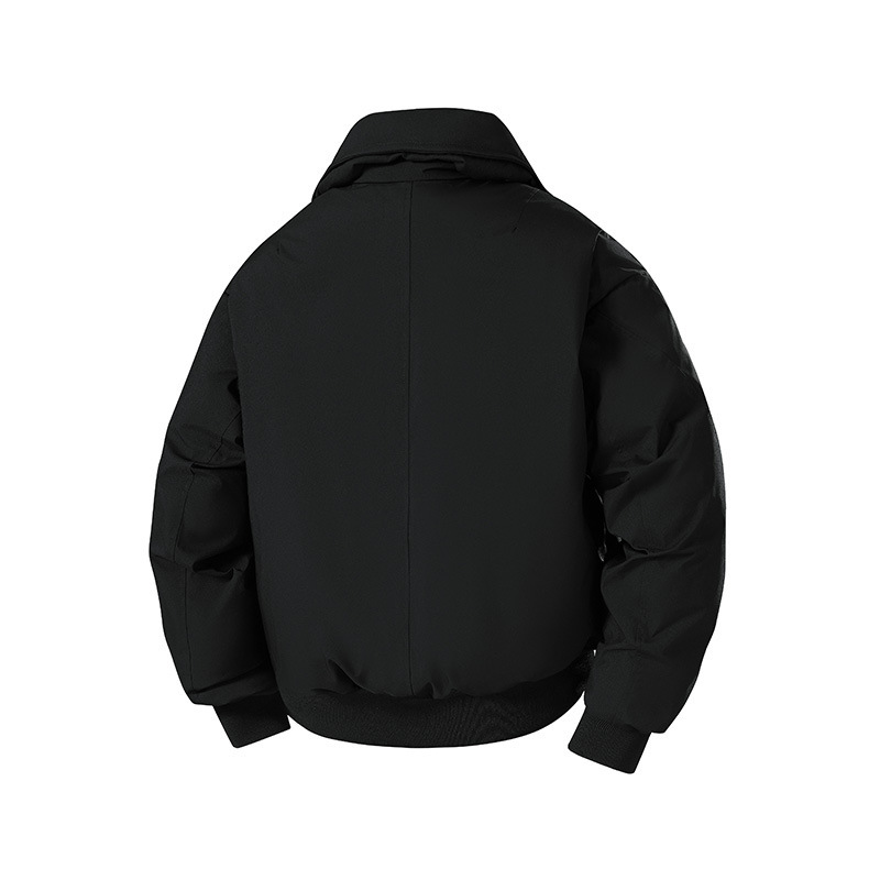 立领防风棉服男款冬季2025新款美式加厚保暖情侣面包服外套|undefined