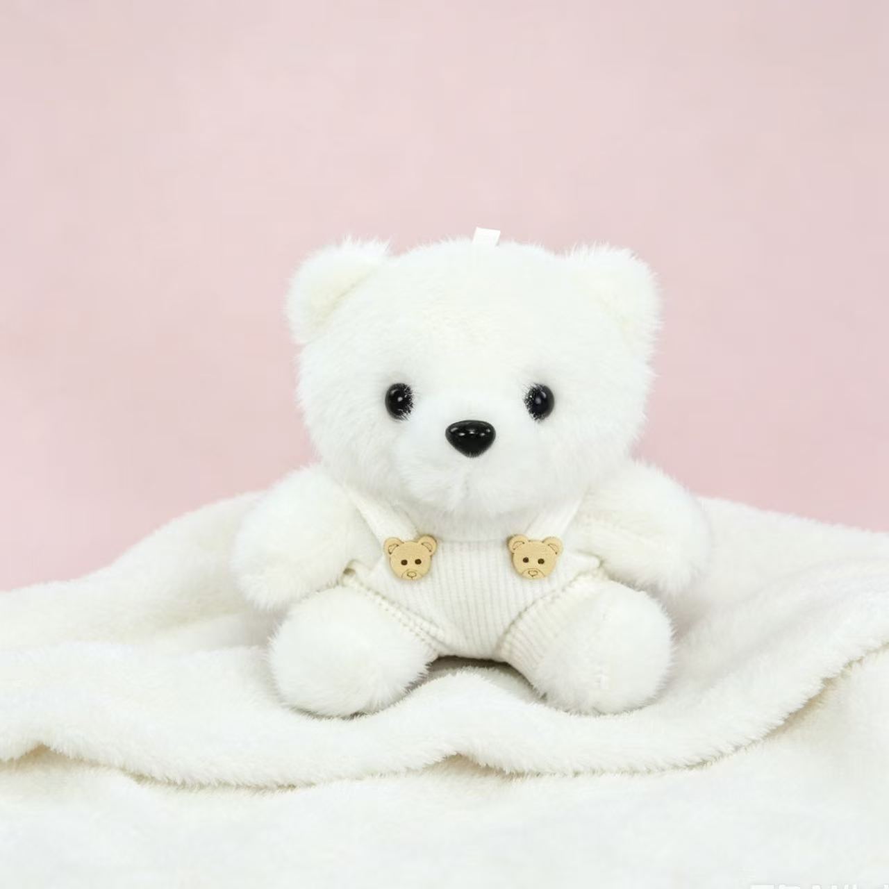 Vestido osos llaveros muñecas de peluche camisetas pantalones mochila colgante pequeño regalo colgante muñeca de peluche