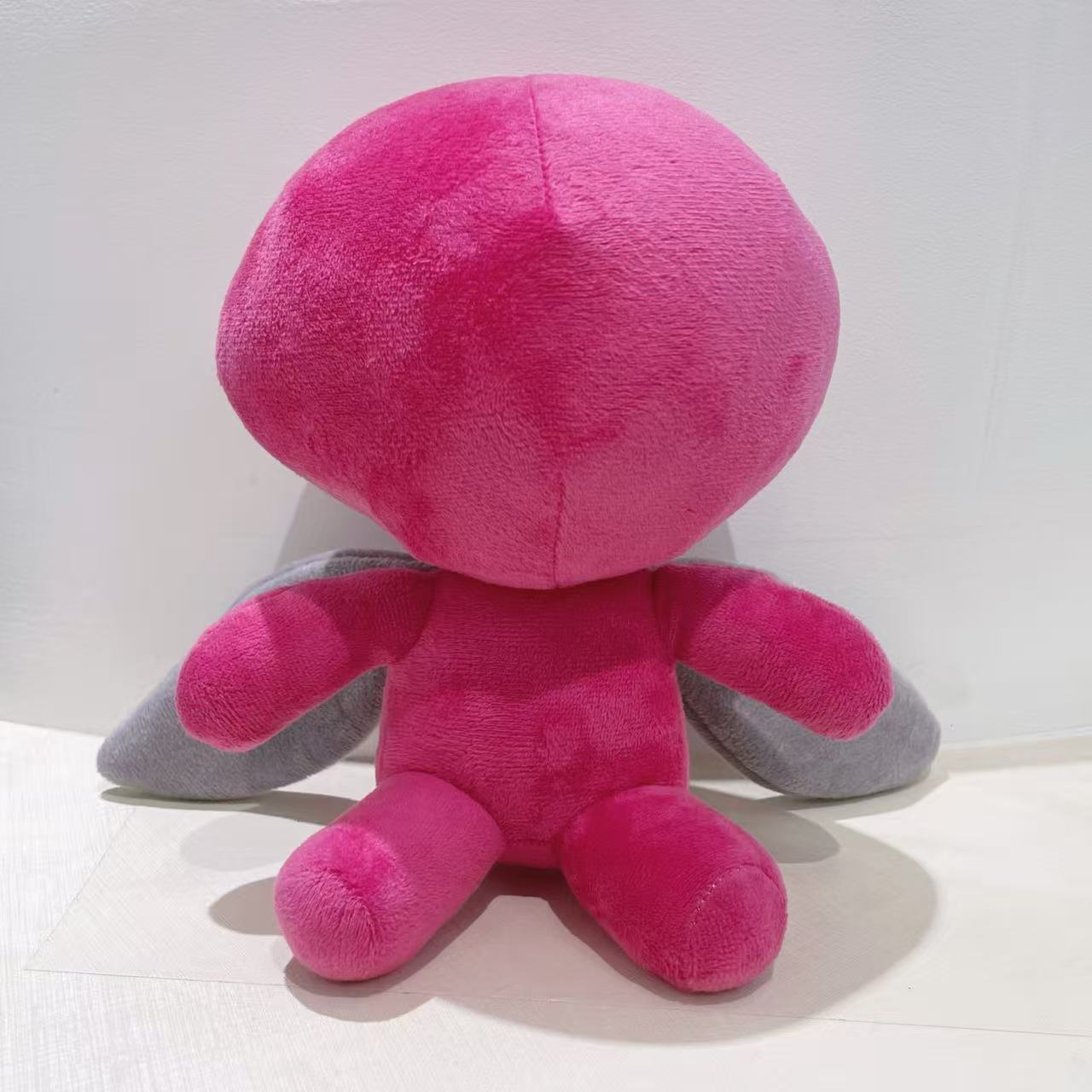 Stickman: rose purple wings 23cm