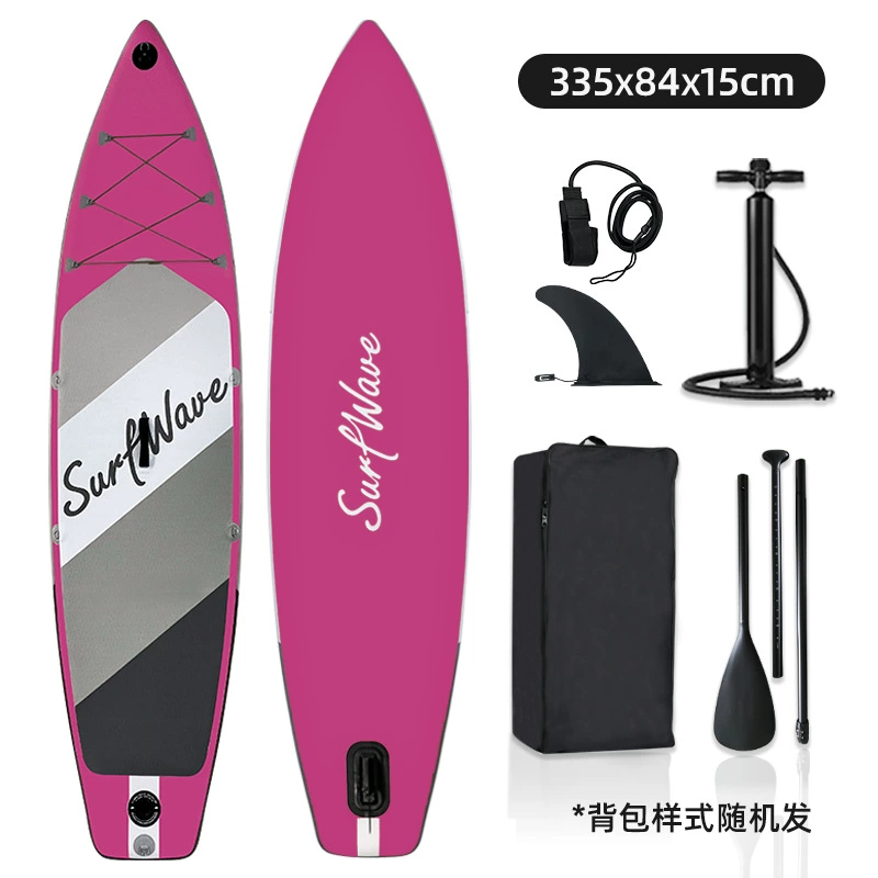 Inflatable stand‑up paddle board (Favorite) — thickened racing SUP, multiple designs, some sets include accessories