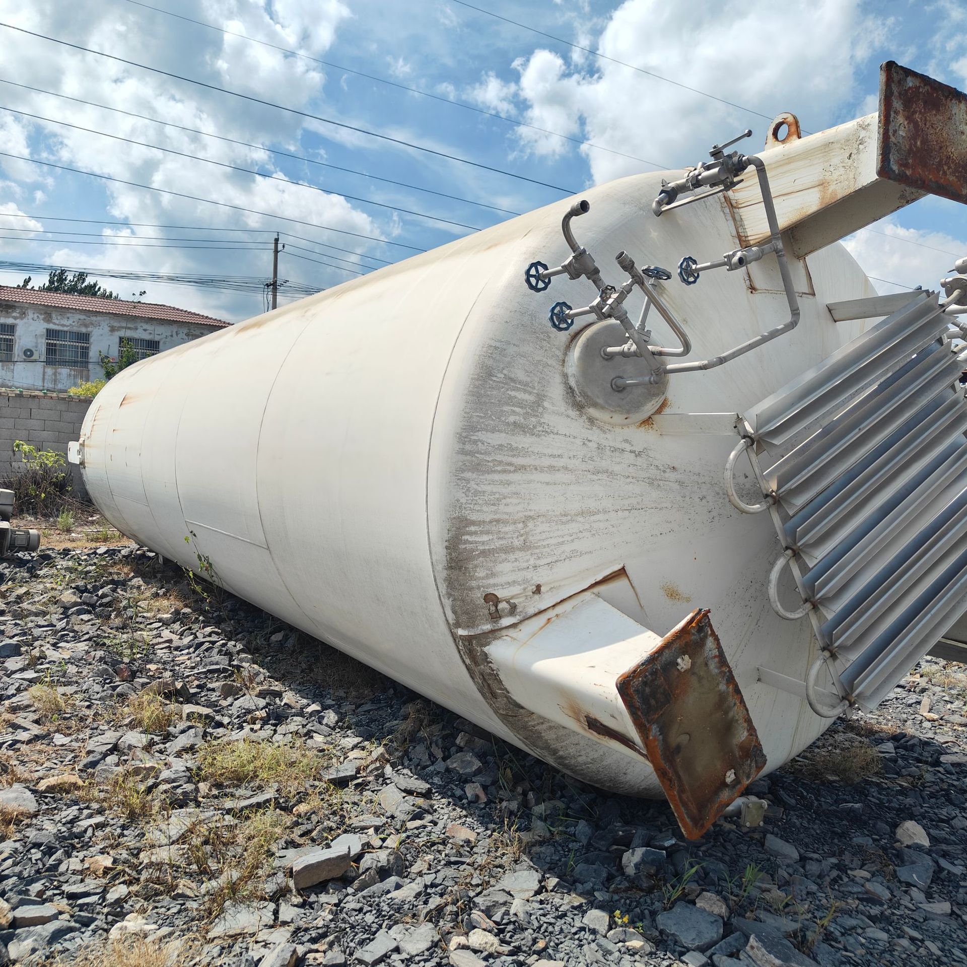 购销二手液氮储罐 二手低温储罐 二手50立方液氧储罐 20立方二氧