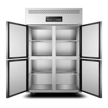 四门冰箱双温商用六门冰箱厨房立式冷藏冷冻冰柜全钢全铜工厂直销