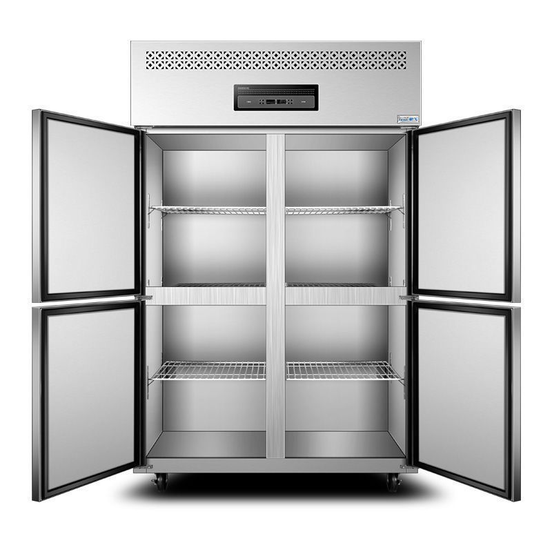 四门冰箱双温商用六门冰箱厨房立式冷藏冷冻冰柜全钢全铜工厂直销
