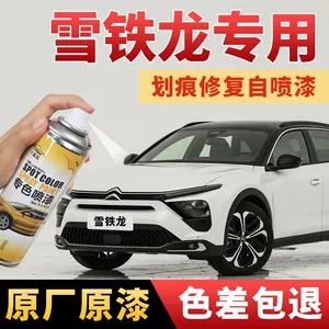 Citroen C4L C-Elysée Self-Spray Paint Pearl White Elysée Car Paint Repair Pearlescent White Moonlight Gray Touch-Up Pen