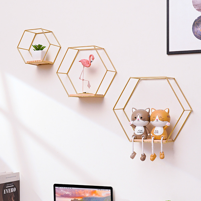 Creative Iron Decorative Shelf Living Room Wall Wall Hanging Bedroom Room Wall Storage Rack Home Wall Rack Creative Iron Decorative Shelf Living Room Wall Wall Hanging Bedroom Room Wall Storage Rack Home Wall Rack